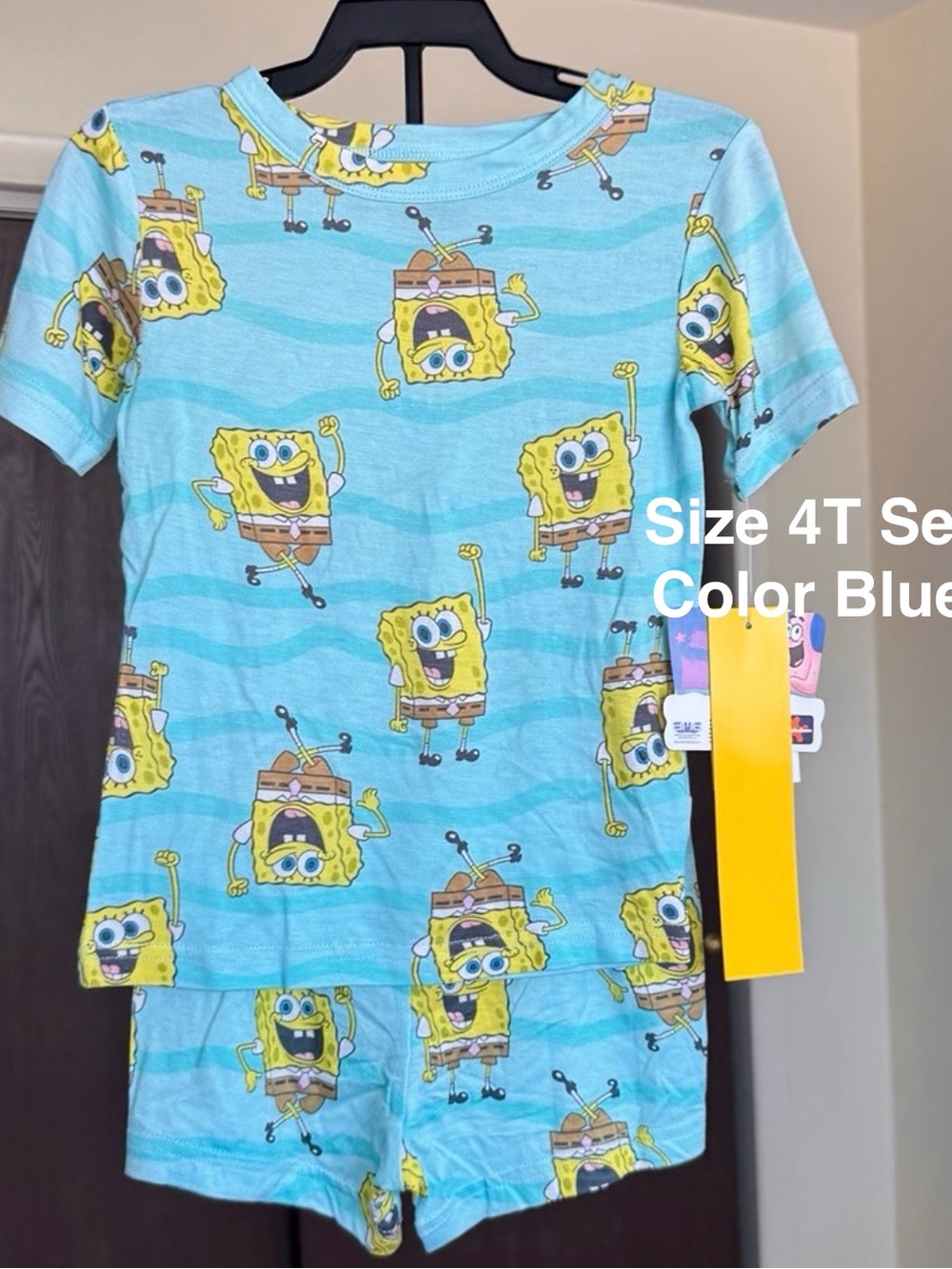Character Toddler Tee and Shorts Viscose Pajama Set, 4T